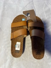 Women  s Reef Brown/White Size W10 Cushion Bounce Sandals 65