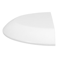  Semi Circle Floating Shelf - Wooden Wall Shelf Half Round - 8.7x4.3x1.2" Wall