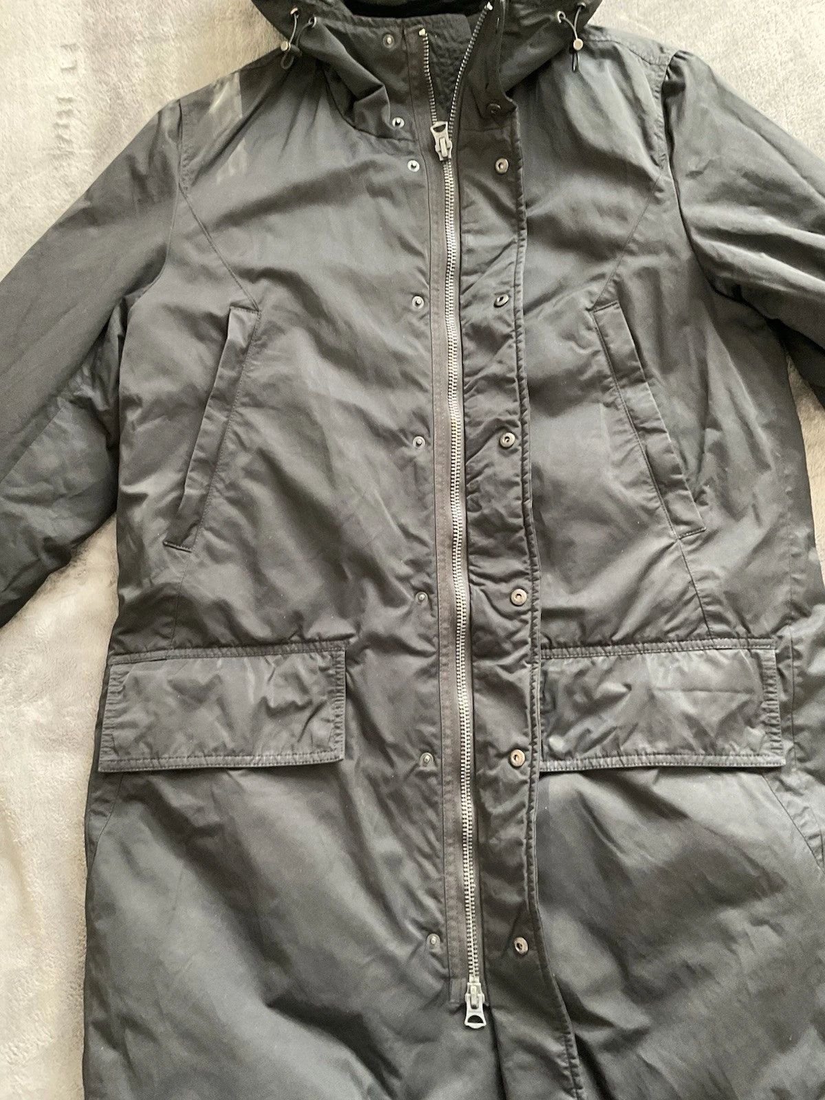 Acne Studious New Montreal AW15 Long Down Puffer Jacket Men's 44 (fits M) Black image 7