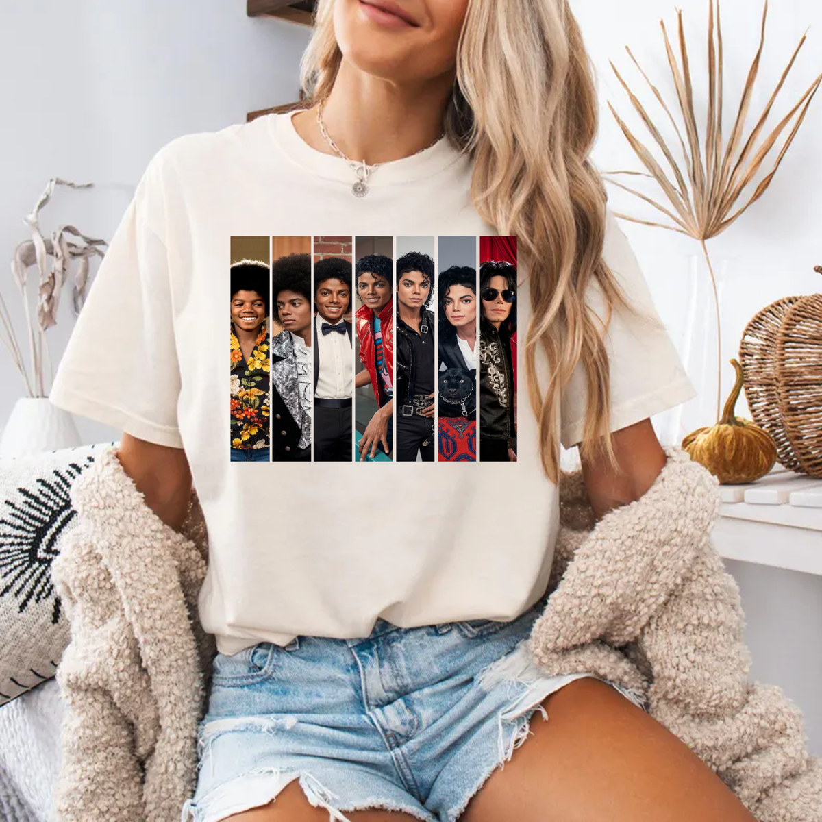 Cotton Fashion T-Shirt Michael Jackson Design Summer Wear Gift For