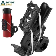 Adaptive Bicycle Bike Motorcycle Cup Holder Cycling Drink Bottle Mount Universal