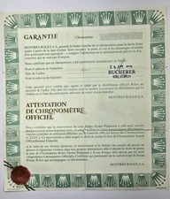 Rolex Certificato Di Garanzia  Daytona  Ref 16523 Anno 1994 L. W Originale 