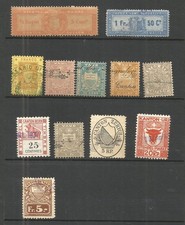 TIMBRES ANCIENS FRANCE FISCAUX SUISSE
