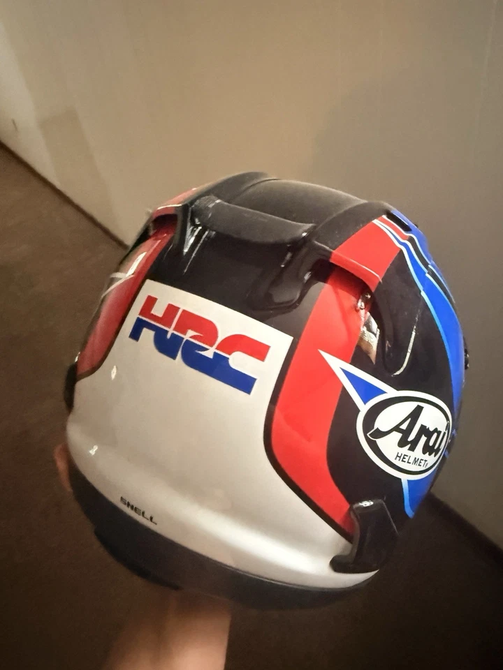 Casco arai corsair x xl honda racing team Foto 3 de 4