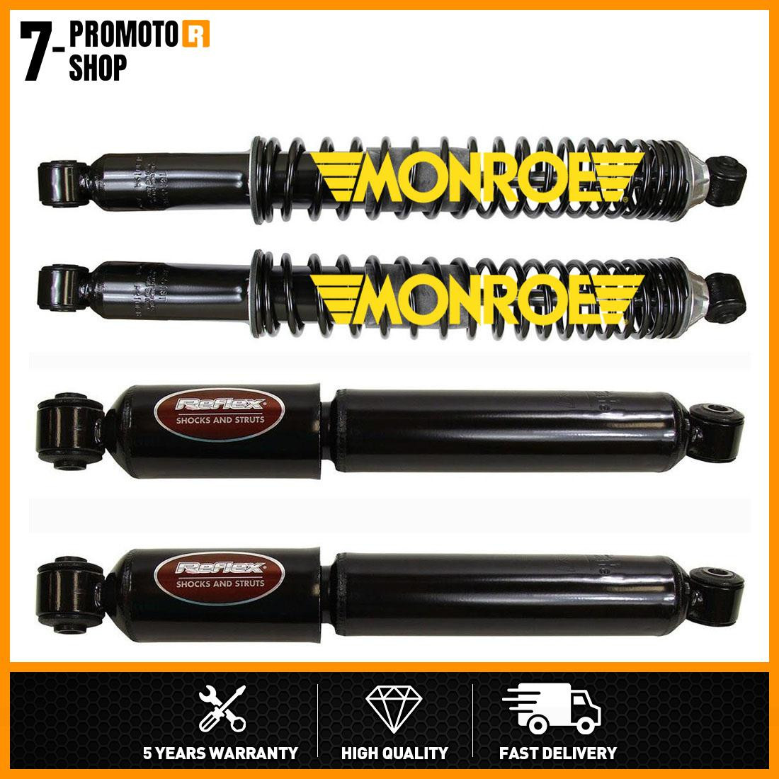 Monroe Front + Rear Shock Absorbers for 2004-2009 Dodge Durango New