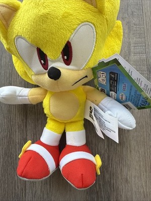 Sonic The Hedgehog 35th Anniversary 9” Wave14 SUPER SONIC Plush by