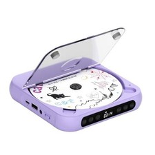 CD Player Portable with Dual Stereo Speakers, Rechargeable Portable CD Player