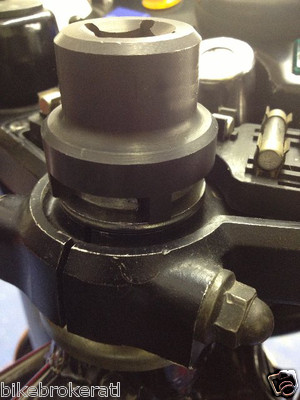 SPECIAL SOCKET TOOL @ TOP STEERING NUT 80s HONDA GOLDWING ASPENCADE INTERSTATE