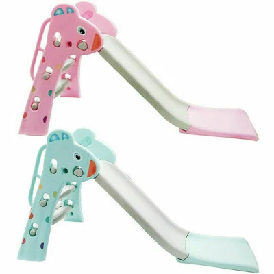 Hirsch Slide WDW Erste Babys Kinder Blau/Pink Innen Aussen Garten Spielzeug