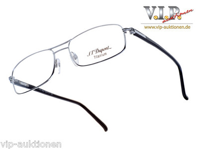 S.T. DUPONT TITANIUM LUNETTES BRILLE TITAN BRILLENFASSUNG EYEGLASSES FRAME