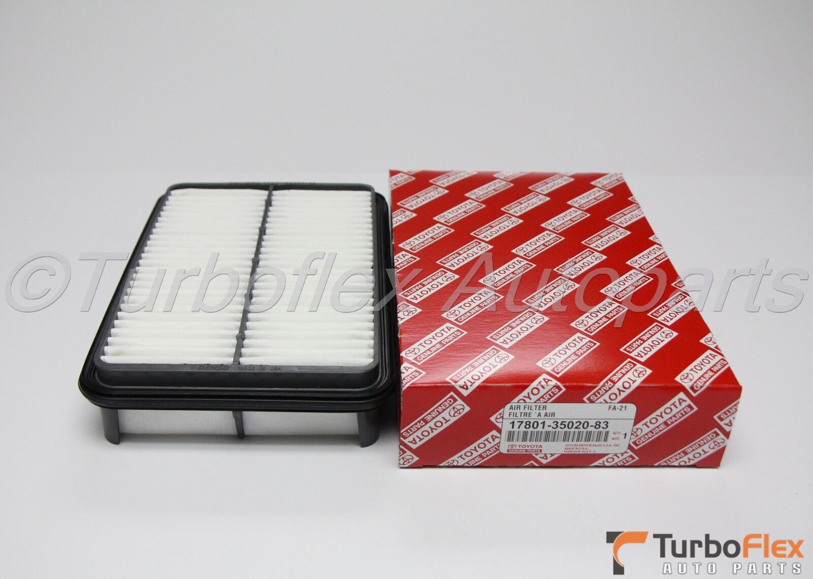 Toyota Tacoma 4Runner 4Cyl Previa Air Filter Genuine OEM 17801-35020-83