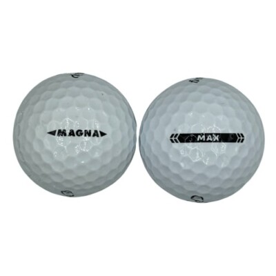 Callaway Supersoft MAX/Magna Mix AAA 100 Used Golf Balls 3A