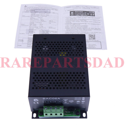 New For Smartgen   Charger BAC 06 BAC-06 BAC-06A BAC06A 12V #F4
