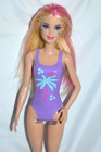 MATTEL 2021 BARBIE COLOR REVEAL, SUNSHINE & SPRINKLES DOLL / PALM TREE SWIMSUIT — photo 1