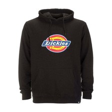 Dickies Icon Logo Ladies Moto Casual Hoodie Black