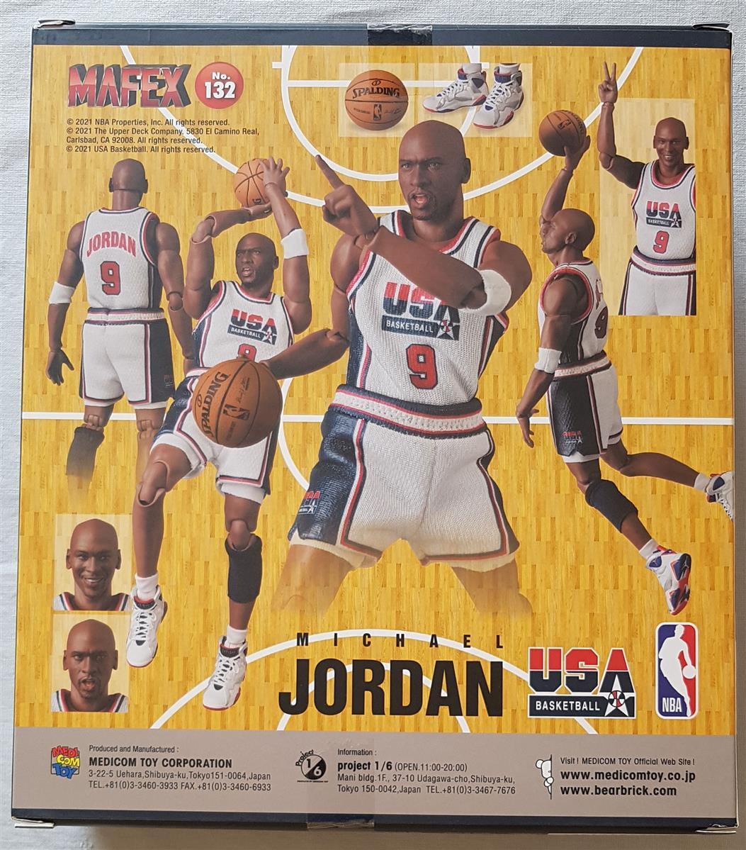 Michael Jordan NBA MAF EX Action Figure Basketball (1992 Team USA