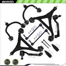 Front Control Arm w Ball Joints Suspension Tie Rod End For 07-10 Dodge Charger