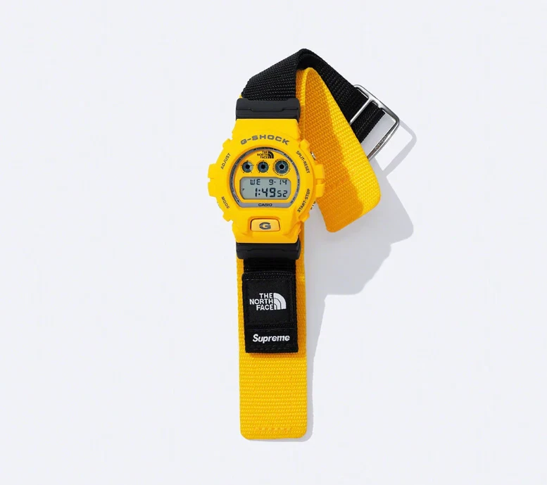 Casio G-Shock x Supreme x The North Face DW-6900 Black / White