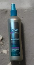Rave 4X Mega Hold Unscented Hairspray With Clima Shield Humidity Protection 11oz