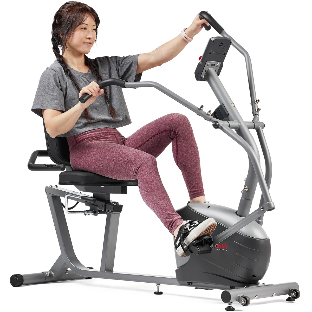 Sunny Health & Fitness Performance Recumbent Bike 