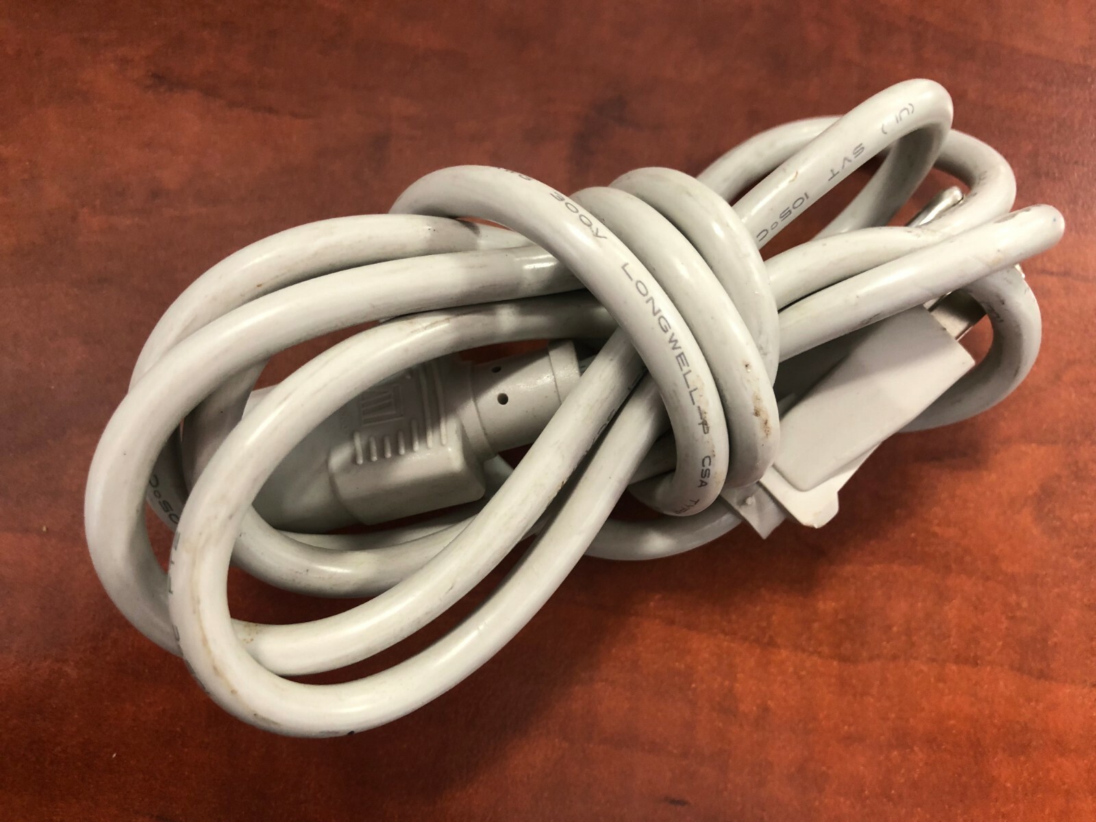 POWER CORD/CABLE tech/printer/moniter/ind 300v Longwell E55333 SVT FT2