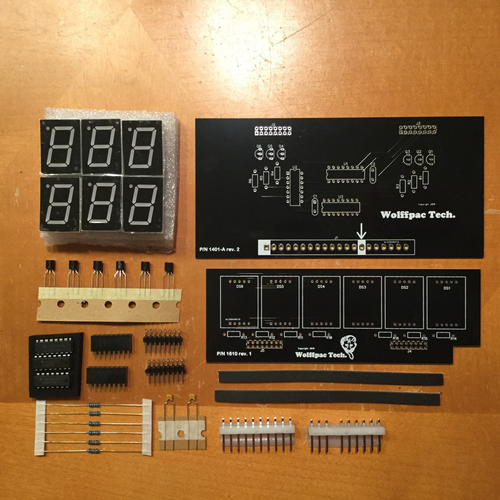5X 6-Digit DIY Display Kits for Bally/Stern Pinballs - Wolffpac ...