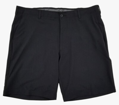 Ben Hogan Performance Men's Flat Front Flex  Golf Short Size 40 Black