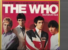 THE WHO MAXIMUM R&B 1982 188 PAGE BOOKLET, WITH FLEXI DISC