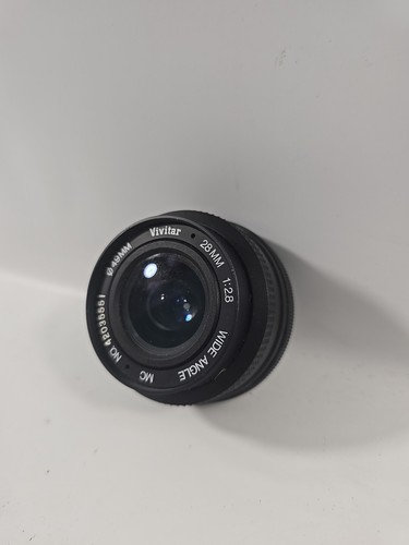 Vivitar 49mm 28mm 1:2.8 MC Close Focus Wide Angle Lens no 42035551 - 第 1/6 張圖片