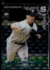 1998 Donruss #8 Kevin Brown Press Proofs Silver #/1500 Florida Marlins