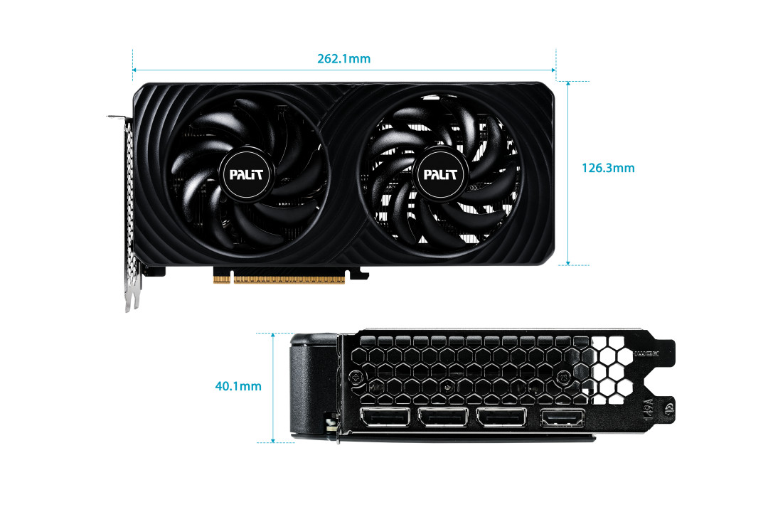 PALIT GeForce RTX 5060 Ti Dual 8GB NE7506T019P1-GB2062D
