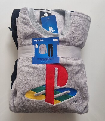 Primark Mens Playstation XS-2XL fleece pyjamas Christmas gaming