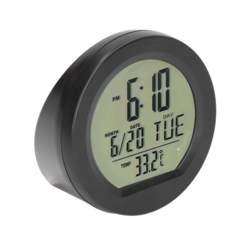 Car Digital Temperature Dashboard Clock Solar Automatic Car Digital Thermometer - Picture 12 of 22