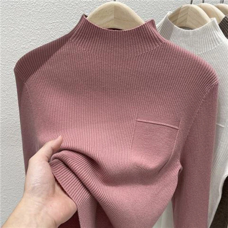 Half top sweater blouse
