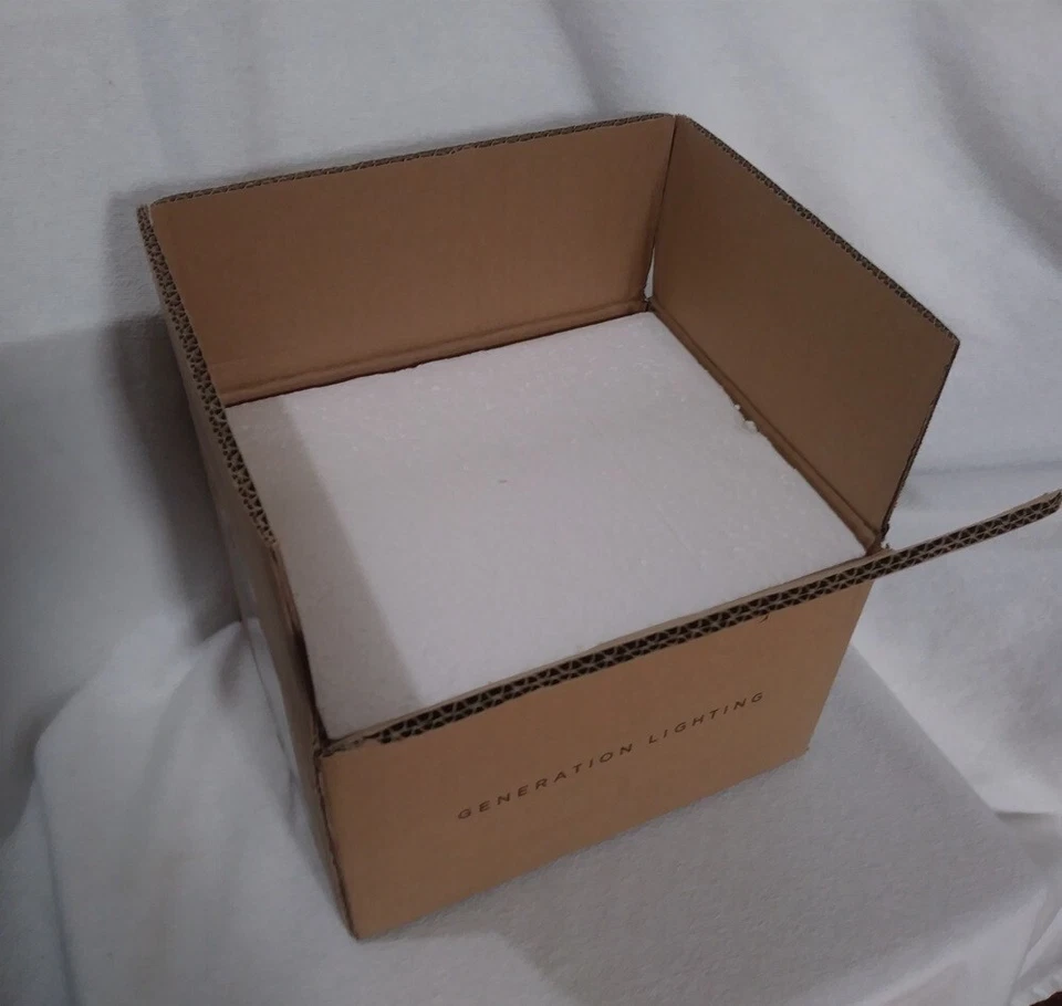 Generation Lighting 4190301EN3-962  Brushed Nickel Wall Bath Sconce w/Bulb New - Image 4 of 4