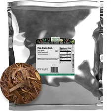 1 Pound Pau D Arco Bark Bulk Tea Immune Support, Kosher,  Resealable Bag