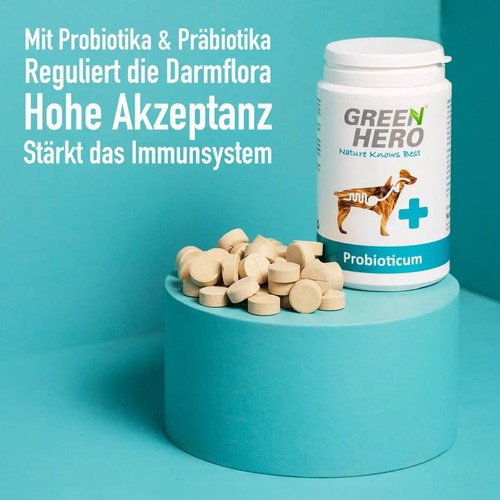 Probiotika für Hunde zur Darmsanierung - 120 Tabletten - Darmregulierung - Bild 2 von 6