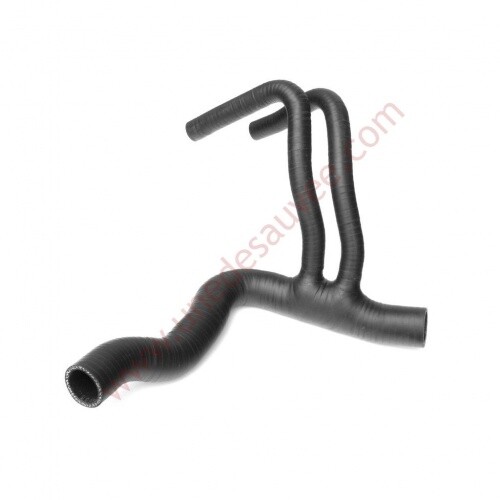 Durite modine eau silicone pour Peugeot 205 GTI CTI, coloris noir mat réf 1343E9