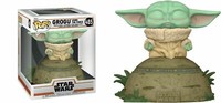 Star Wars The Mandalorian The Child Grogu Using Force Pop Vinyl Figur Funko 485