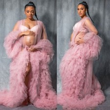 Boho Wedding Dresses Maternity Bridal Ball Gowns for Photo Shoot Photograph