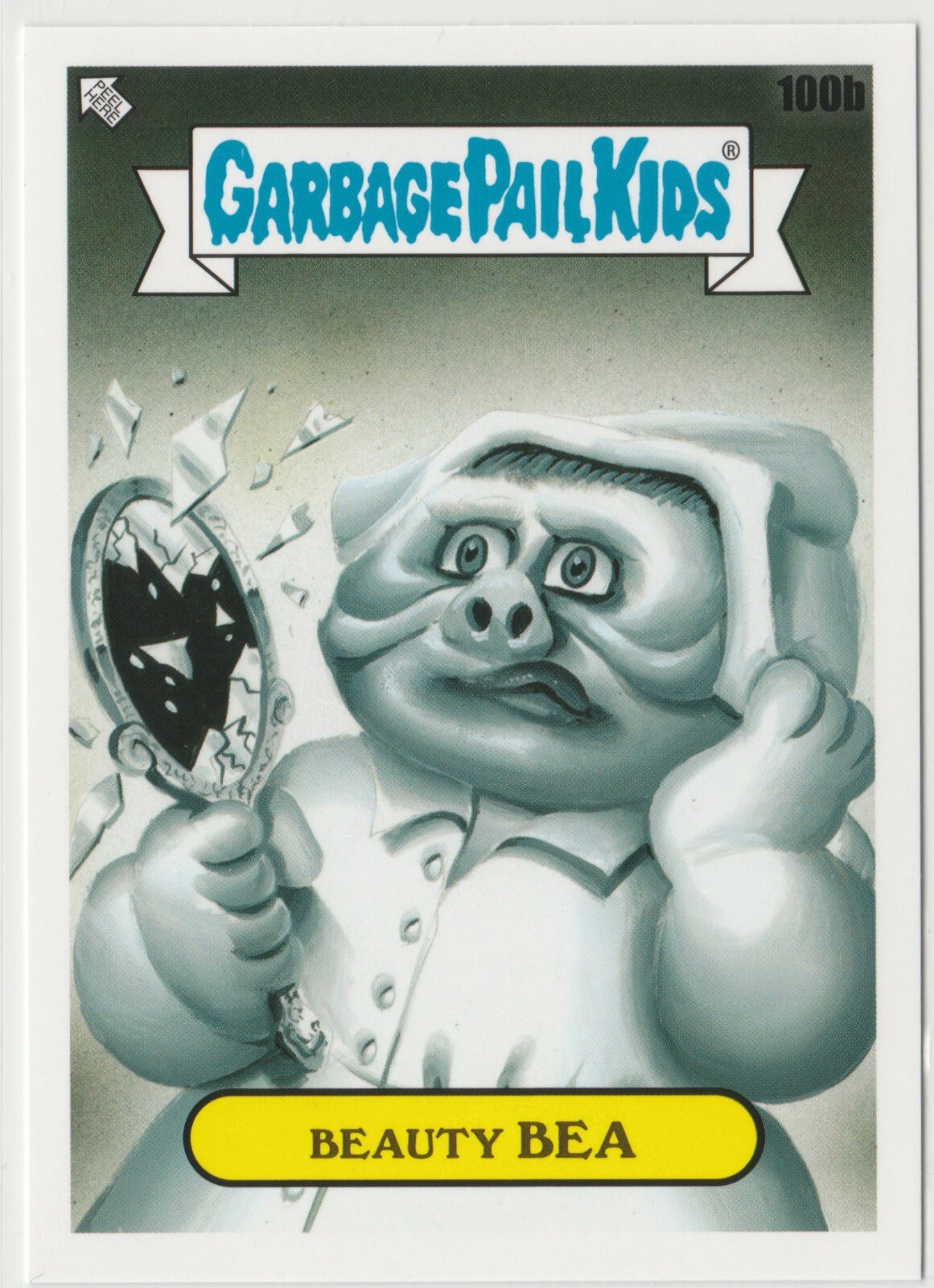 Beauty Bea #100b Garbage Pail Kids GPK 2023 Intergoolactic Mayhem Trading Card