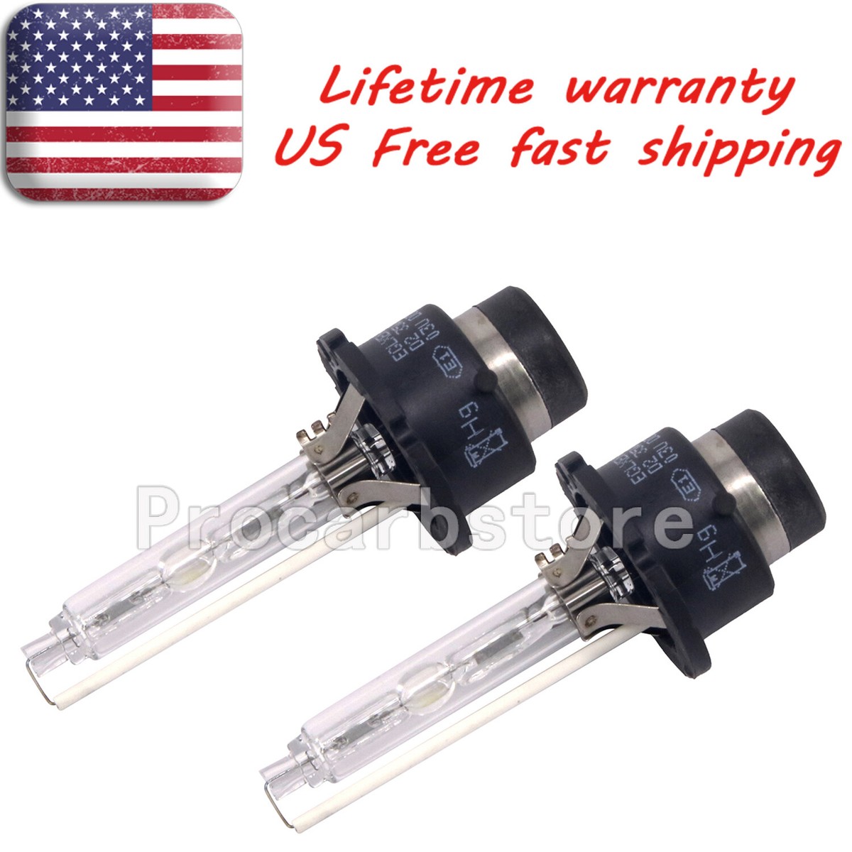 D4S HIDバルブ 90981-20024 2Pcs D4S 6000k 90981-20024 HID Xenon Bulb for Toyota Lexus