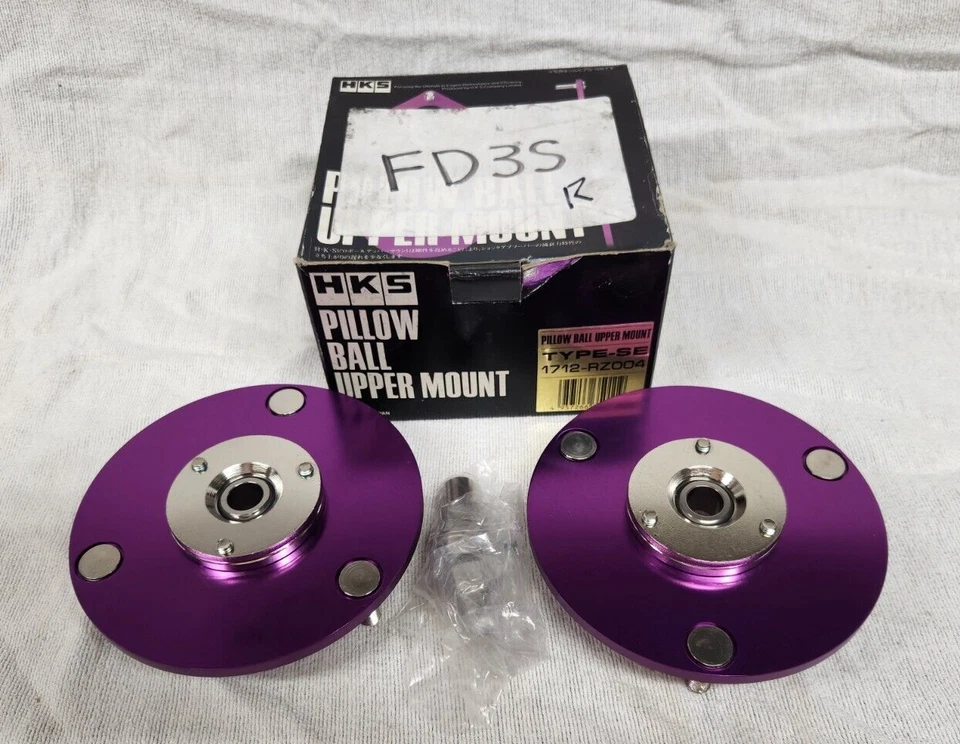 MAZDA FD Rx7 1993-1996 HKS Rear Pillow Ball Mount -- New Unused - Imagem 2 de 3