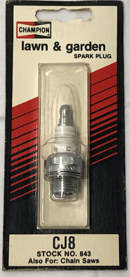 #ad 843 Champion Spark Plug CJ8 NIP $8.69