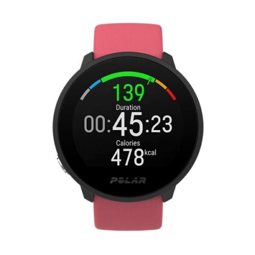 New POLAR Unite Waterproof Fitness Watch Ultralight Heart Rate Meter Red S-L - Picture 4 of 5