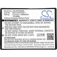 5A Battery for Honeywell Scanpal EDA50K EDA40 EDA50 EDA50hc BATT-EDA50K-1