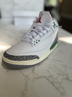 Size 10 - Jordan 3 Retro Mid Lucky Green W | eBay