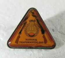 ATA National Trap Shooting Day / Lapel Hat Pin / 1993