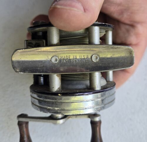 Old Vintage Langley Plug Cast Model 360 Fishing Reel Original Condition Reel - Picture 4 of 8