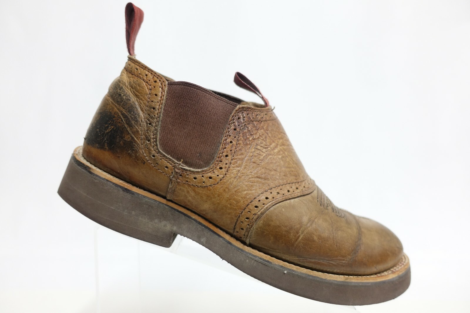 Men Leather Chelsea Ankle Boots | eBay